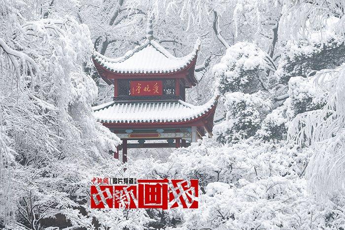 当纷飞大雪遇上南方的水墨冬日